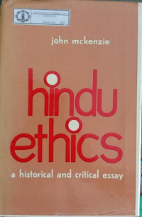 Image of Hindu Ethics